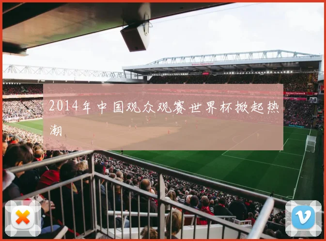 2014年中国观众观赛世界杯掀起热潮