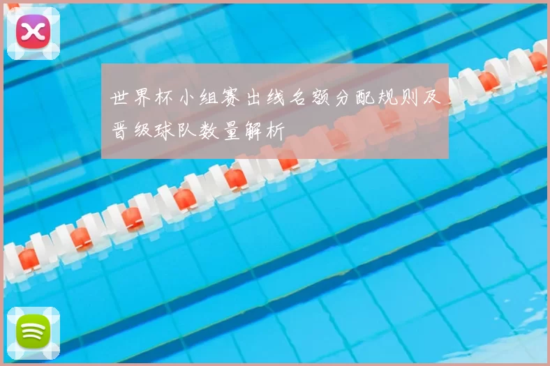 世界杯小组赛出线名额分配规则及晋级球队数量解析