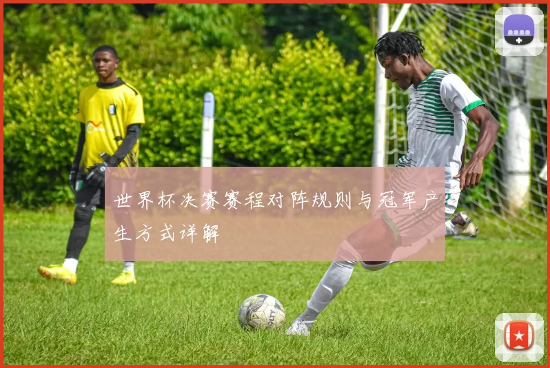 世界杯决赛赛程对阵规则与冠军产生方式详解